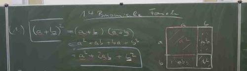 Tafelbild Mathematik Tafelbild Mathematik