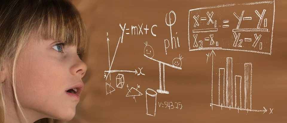 Mathematik-Schülerin Mathematik-Schülerin